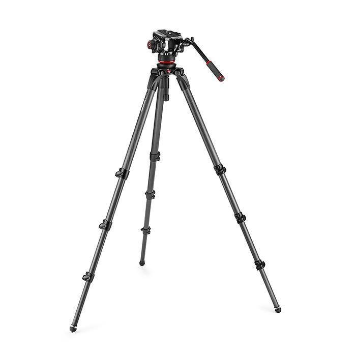 《新品アクセサリー》 Manfrotto (マンフロット) 504Xビデオ雲台+536カーボン三脚 MVK504XCTALL〔メーカー取寄品〕｜ymapcamera｜02