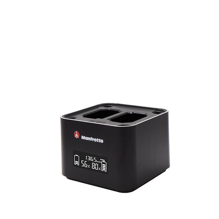 《新品アクセサリー》 Manfrotto（マンフロット） Pro CUBE ツインチャージャー ソニー用 MANPROCUBES｜ymapcamera