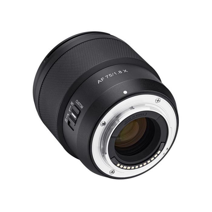 新品》SAMYANG (サムヤン) AF 75mm F1.8 X（フジフイルムX用