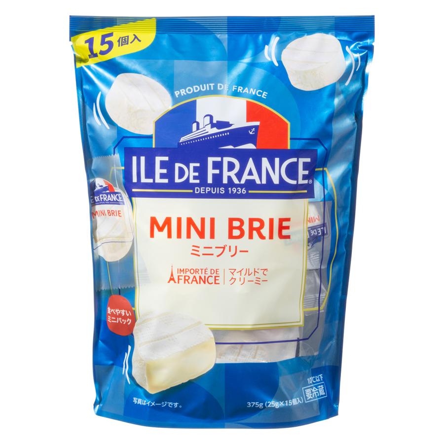 コストコ・ イル ド フランス ミニブリーチーズ 25g×15個（冷蔵） 大容量 1EJ30175 1EJ30175Yahoo!マート