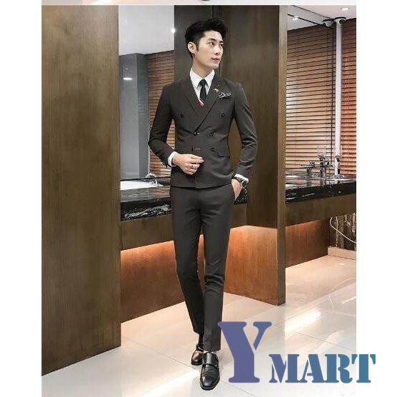 最安値で 発表会 フォーマル セレモニー セットアップスーツ ビジネス スリムスーツ 披露宴 二次会 宴会 紳士 4色入 ジャケット ズボン 2点セット 結婚式 学生 2点セット 面接 韓国風 ジャケット ズボン ビジネススーツ Www Francescocosta Net