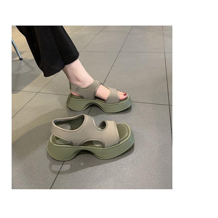 迅速な対応で商品をお届け致します サンダル レディース 歩きやすい おしゃれ 黒 シンプル 夏 可愛い 厚底サンダル 楽 夏サンダル 22 韓国 美足 履きやすい Whitesforracialequity Org