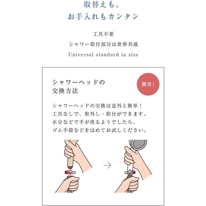 amane天音シャワーヘッド(ソフトブルー) 商品詳細ページ