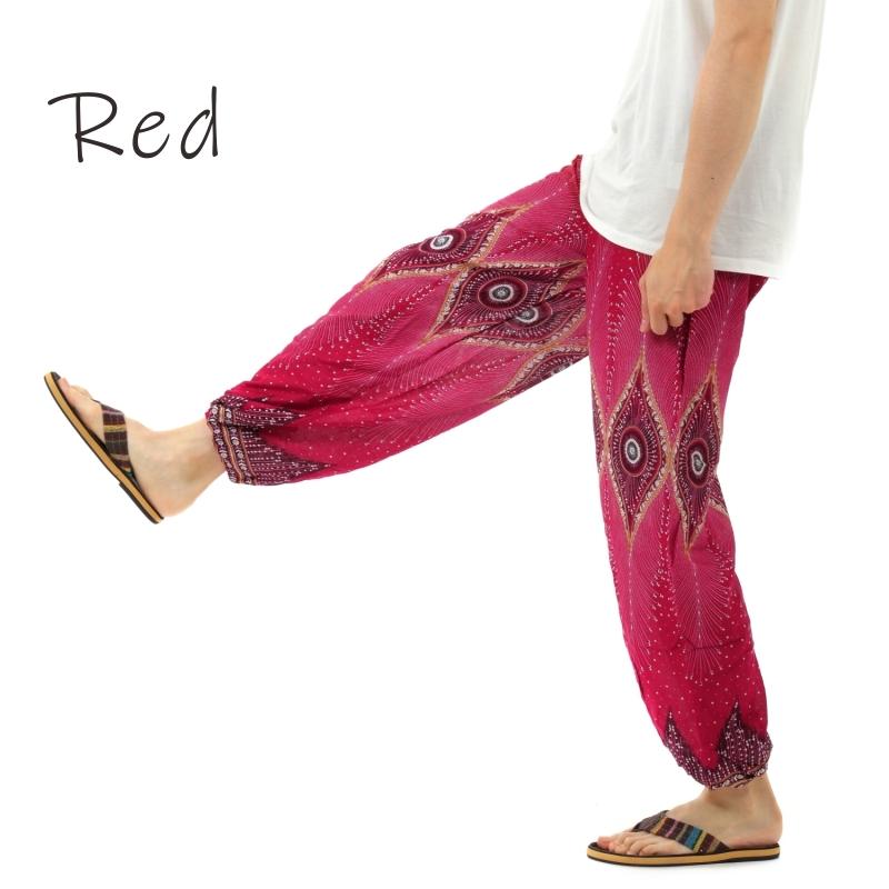 アジアンパンツ サルエルパンツ アラジンパンツ エスニック メンズ