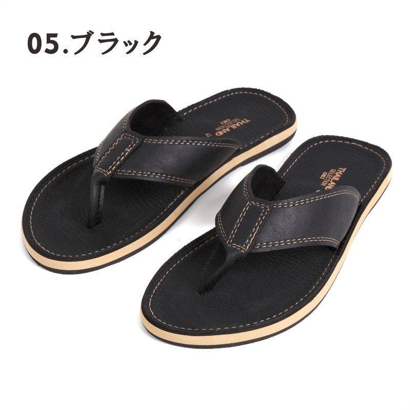 沖縄技研] [OKI（オキ）] エスニック サンダル レザー メンズ