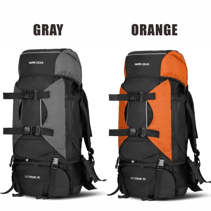 バックパック 80L メンズ レディース 防水 大容量 登山 おしゃれ レインカバー ザック 長期旅行 防災 災害 軽量 HAWK GEAR(ホークギア) |  | 13