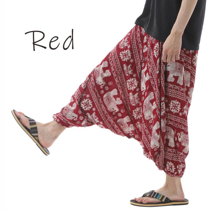 サルエルパンツ アラジンパンツ タイパンツ メンズ レディース ユニ