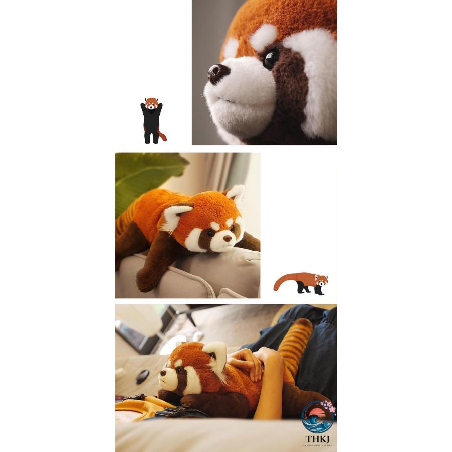 レッサーパンダ ぬいぐるみ 352013cm プレゼント 子供 ふかふか リアル