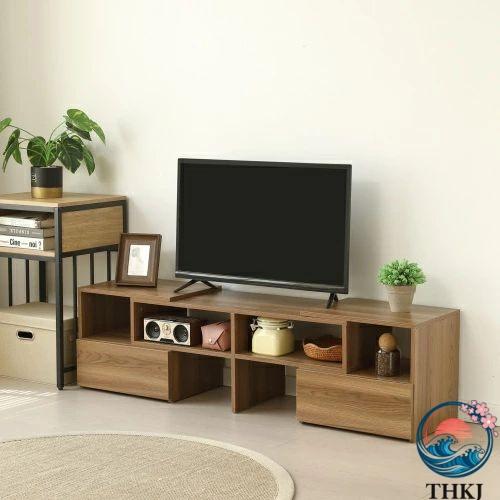 テレビ台 ローボード コーナーテレビ台 伸縮自由 幅 93 172cm 高さ