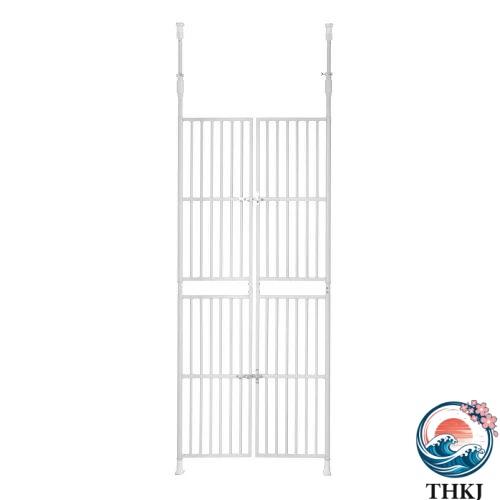 ペット高さ調節対応 205～285cm ドア ケージ 留守番 保護 ネコ脱走防止 ペット高さ調節対応 205 285cm ドア ケージ 留守番 保護 ネコ 脱走防止