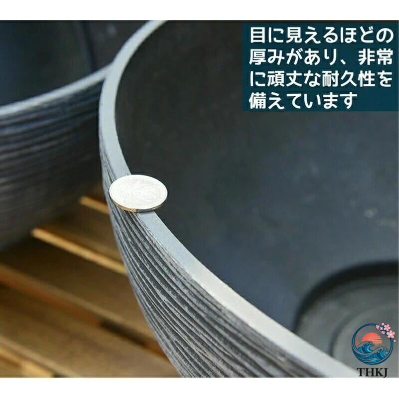 睡蓮鉢 スイレン鉢 メダカ 鉢 金魚鉢 大型 45 プラスチック おしゃれ