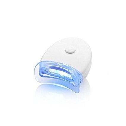 送料込み!アウトレット！ホームセルフホワイトニングLEDライト　LED５発ボタン電池式ポータブル！CREST(クレスト)等の歯磨き粉との併用可能!｜ymdsstore