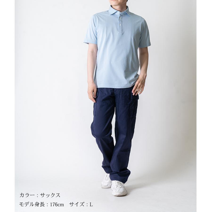 ポロシャツ 半袖 メンズ 日本製 吸水速乾 ビジネス クールビズ