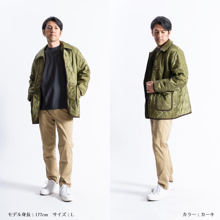 ジャケット メンズ キルティング 日本製 中綿 あたたかい 軽い 秋冬