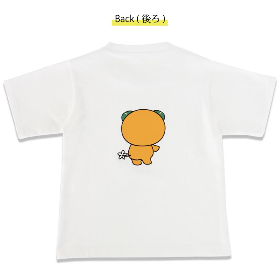 tシャツ 半袖 こども キッズ ジュニア 日本製 前後プリント 綿100