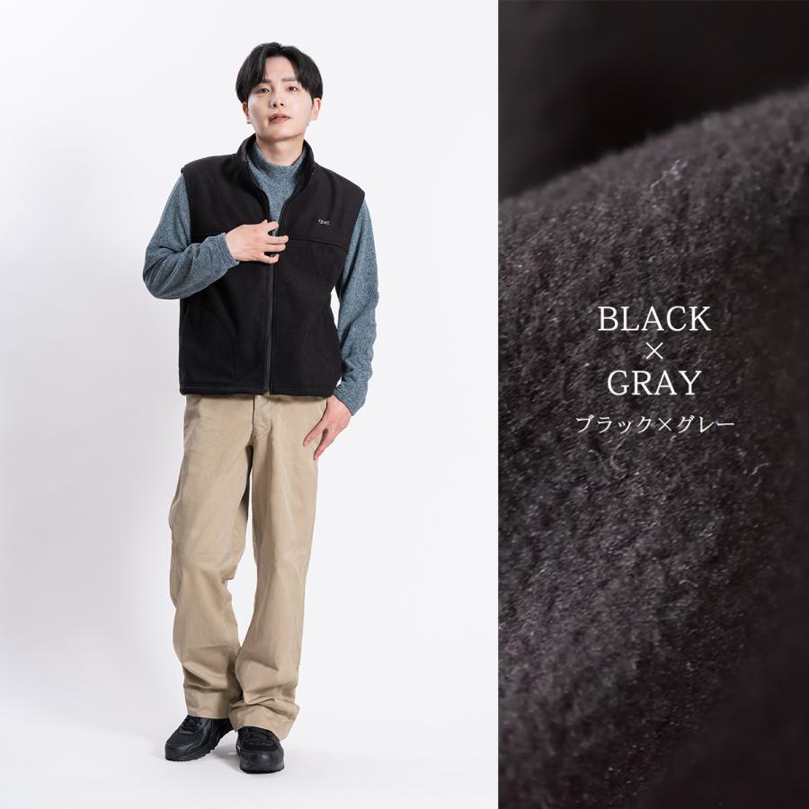美品　ブリーフィング／メンズ　フリースベスト　XL ブラック ウール ボア ベスト(ベスト)|BRIEFING(ブリーフィング) BRG253M46の