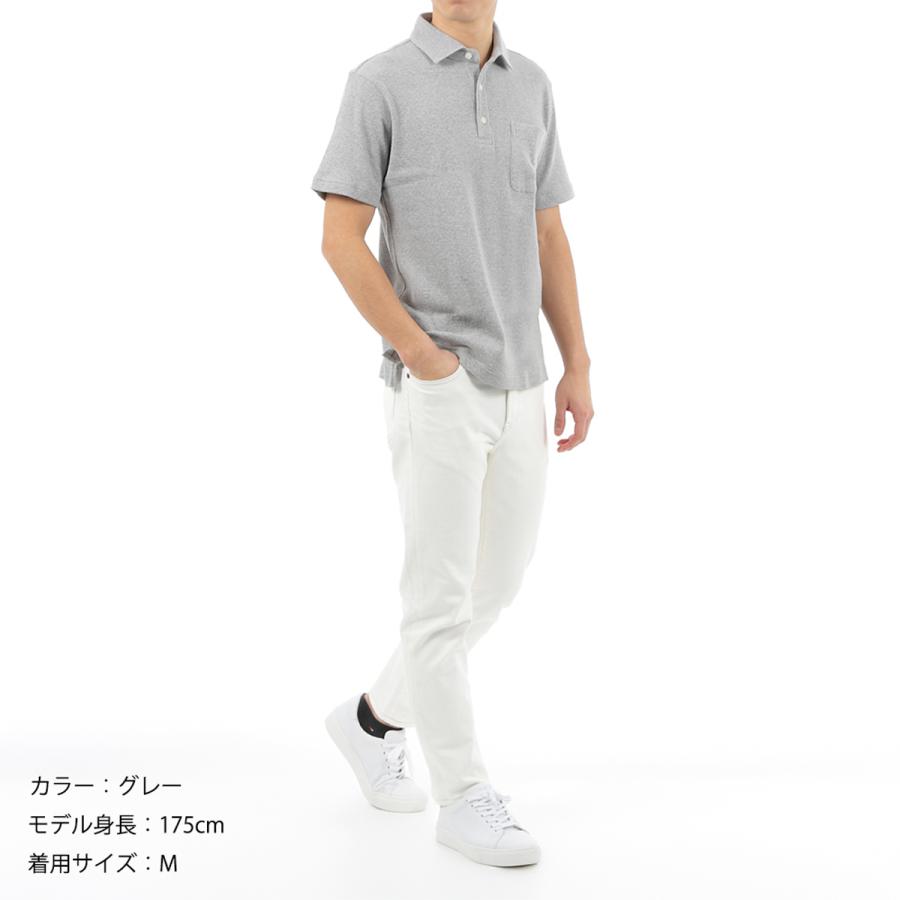新作1点のみ☆G/FORE メンズシャツポロシャツsizeMホワイト×パープル MEN ロゴプリント 半袖ポロシャツ ホワイト