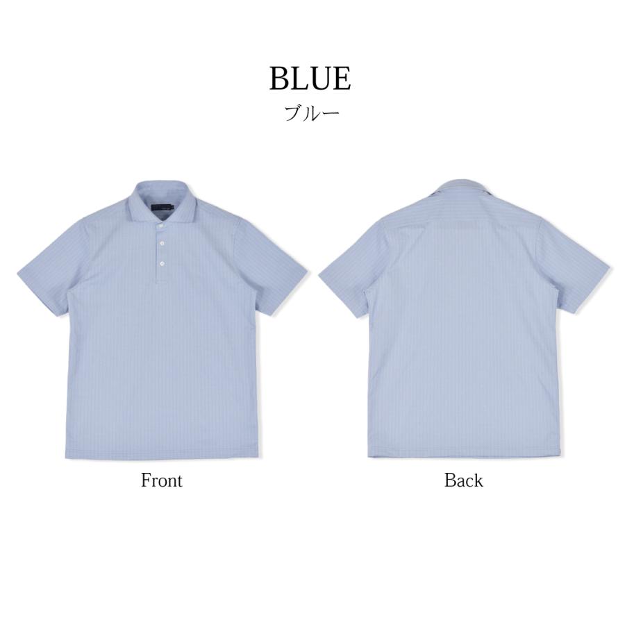 ポロシャツ 半袖 メンズ 日本製 吸水速乾 涼しい ひんやり へ