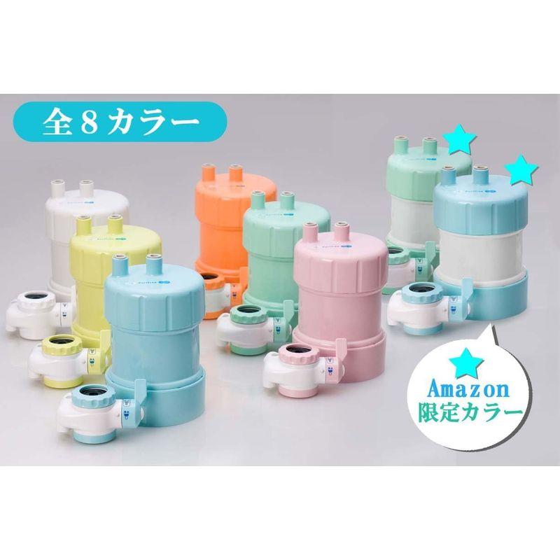 買い得 13物質除去で2年使える!!浄水器 ピュリフリー ホワイト PF-W4