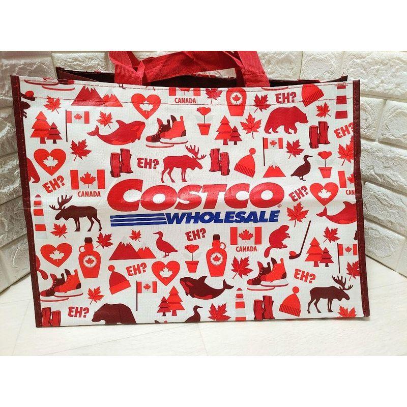 カナダ限定 日本未入荷 コストコ ショッピングバッグ エコバッグ 幅52cm×高さ37cm×奥行30cm 20231119021312