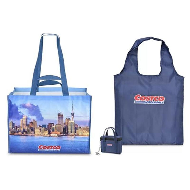 コストコ ショッピングバッグ エコバッグ ミニポーチ付 セット ニュージーランド限定 COSTCO MART 2023年 トートバッグ エコ
