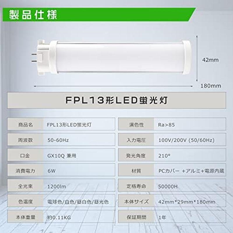 クーポン利用で20%OFF お得なセット商品 LEDツイン蛍光灯 LEDコンパクト蛍光灯 FPL13EX FPL13EX-L FPL13EX-W FPL13EX-N F