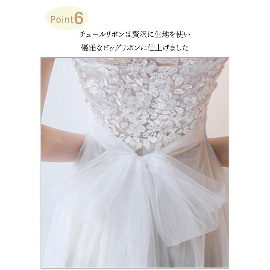 ウエディングドレス 二次会 花嫁 Aライン 着痩せ 前撮り ロケ 衣装 フォト ムービー 撮影 白 ワンピース ドレス ロング フォーマル 結婚式 パーティー | ブランド登録なし | 09