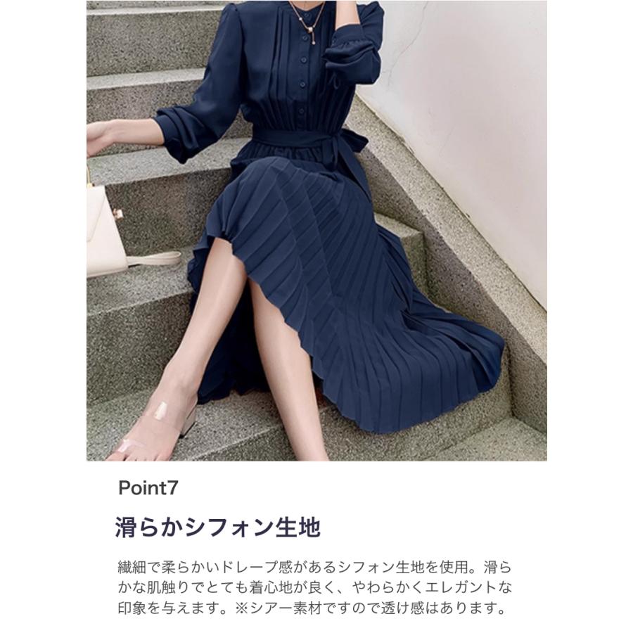 着映え 大人 ワンピース プリーツ レディース 春 夏 ロング ワンピ