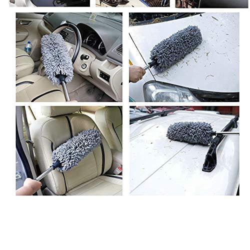 洗車用 伸びる ハンディモップ 洗車ブラシ 車用ほこり取り モップ ダスター 伸縮 80cm ボディ ホイール用 傷防止 軽量 Mc Bakumop 春のコレクション