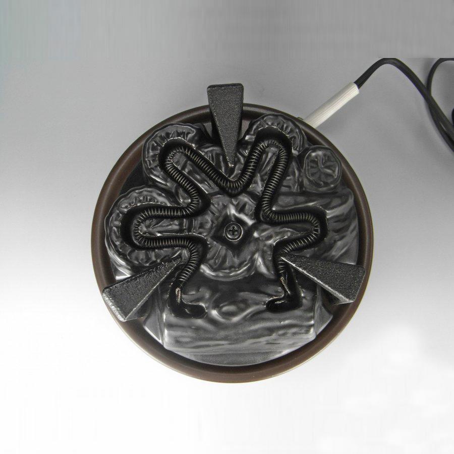 風炉用 電気炭 嬉楽（きらく）五徳付き【YU-003】 |  | 02