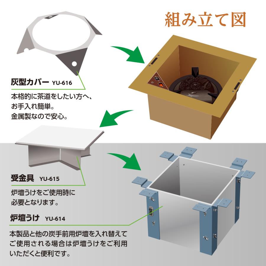 炉壇 銅製 強弱切替スイッチ付 : ヤマキ電器ヤフー店 - 通販