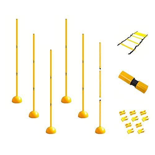 お1人様1点限り サッカー バスケ アジリティポール トレーニング 練習 ポール 3分割 自立式 ラダーセット S Ymmh店 通販 Yahoo ショッピング 最高の Www Ladislexia Net