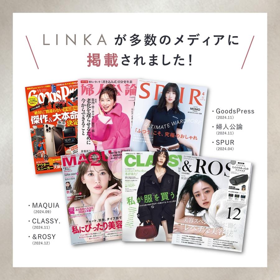 【LINKA】リンカ ウェアラブル 7LED マスク LED美容は\"ながら\"の時代へ。スキンケア美容機器の画像