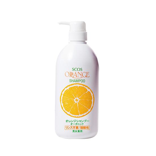 500ml エスコス SCOS オレンジシャンプー オーガニック リンス不要