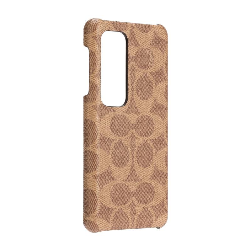 COACH Coach Slim Wrap Case for AQUOS R5G - Signature C Black  Signature C Khaki コーチ androidスマートフォン ケース｜ymobileselection｜13