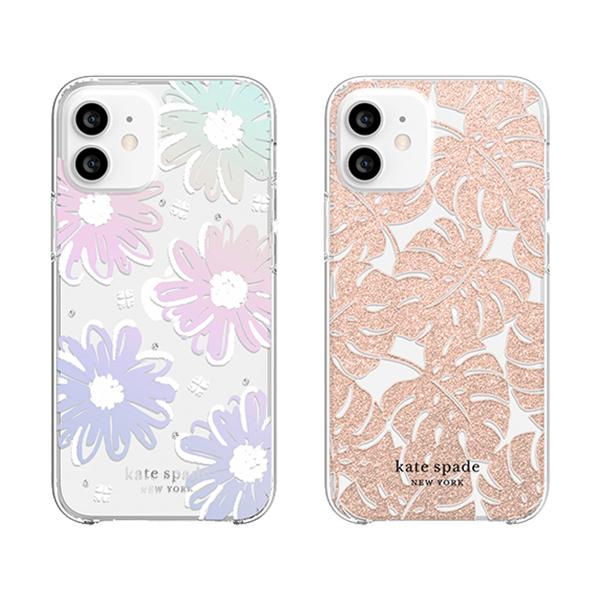 Kate Spade ケイトスペード Iphone12mini Island Leaf Pink Glitter ケース 透明 クリア 花 ブランド おしゃれ 可愛い ピンク Y Mobile Selection 通販 Paypayモール