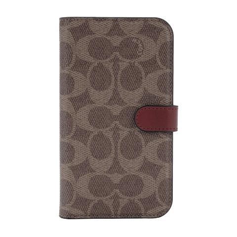 COACH 手帳型ケース　iPhone 13／iPhone 14対応　新品未使用 アウトレット】 COACH iPhone 14 / 13 Coach Folio Case