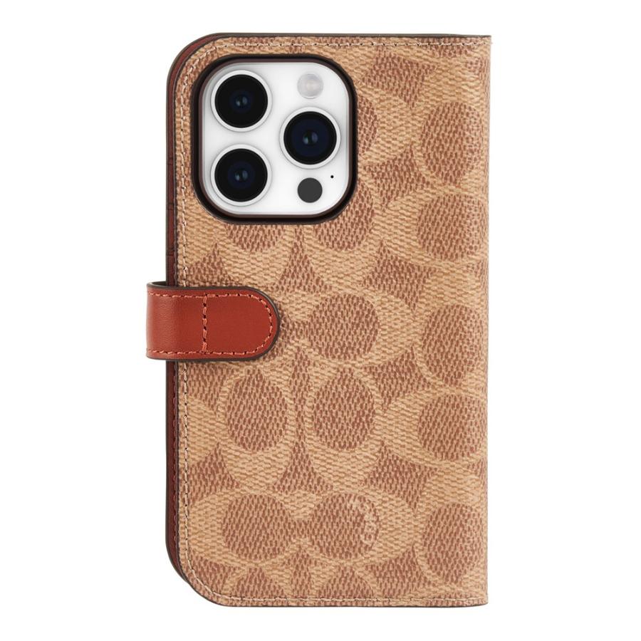 COACH コーチ iPhone 15 Pro Coach Folio Case｜ymobileselection｜16