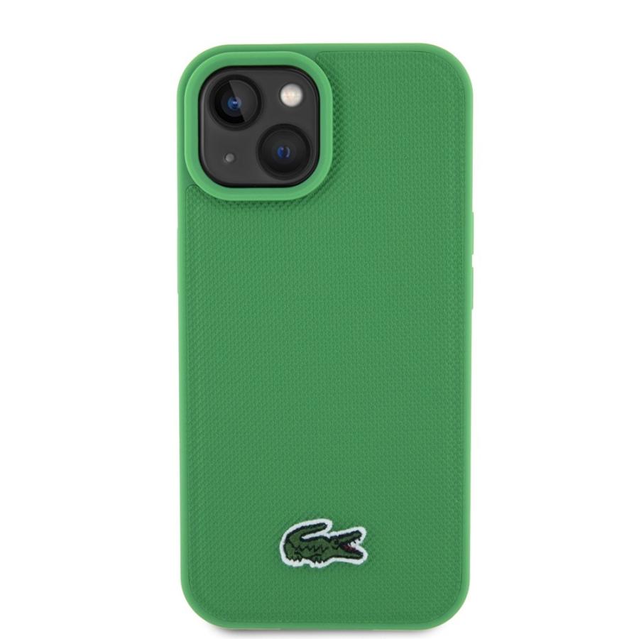 LACOSTE iPhone 15 HARD CASE MAGSAFE ICONIC PETIT ESTRAGON GREEN 3666339132590ソフトバンクセレクション 通販