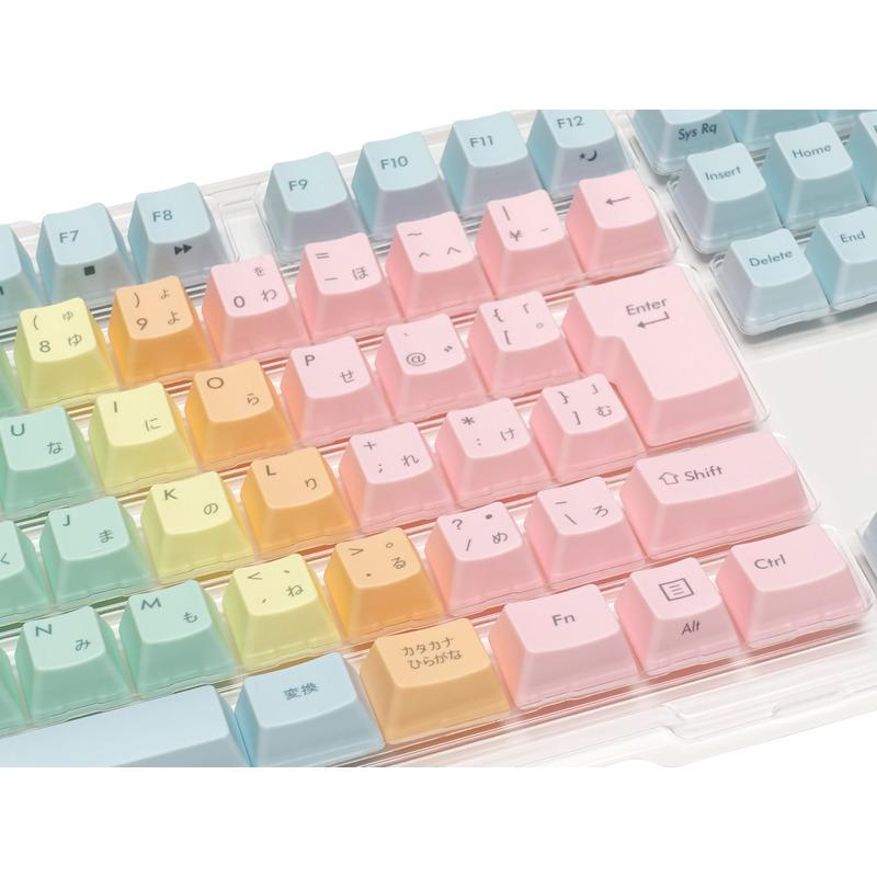 FILCO Macaron Keycap Set カラフルな配色キーキャップ 日本語108キー・上面印字・かなあり｜ymobileselection｜04