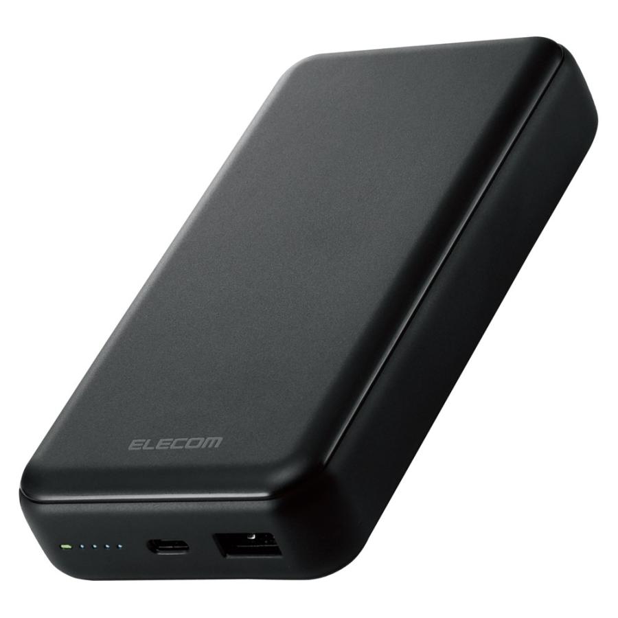 ELECOM（エレコム） モバイルバッテリー 2口 ( USBA Type-C ) 20000mAh