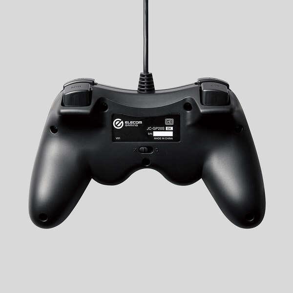 エレコム ELECOM ゲームパッド PC コントローラー USB接続 Xinput PS系