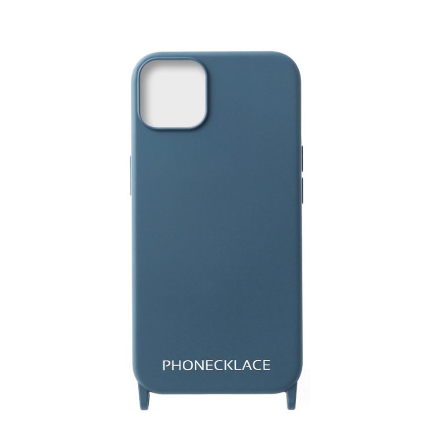スマホケース 携帯ケース iphone13 ケース PHONECKLACE フォンネックレス ティールブルー シリコン ロープネックストラップ付  アイフォン アイホン 携帯カバー｜ymobileselection｜02