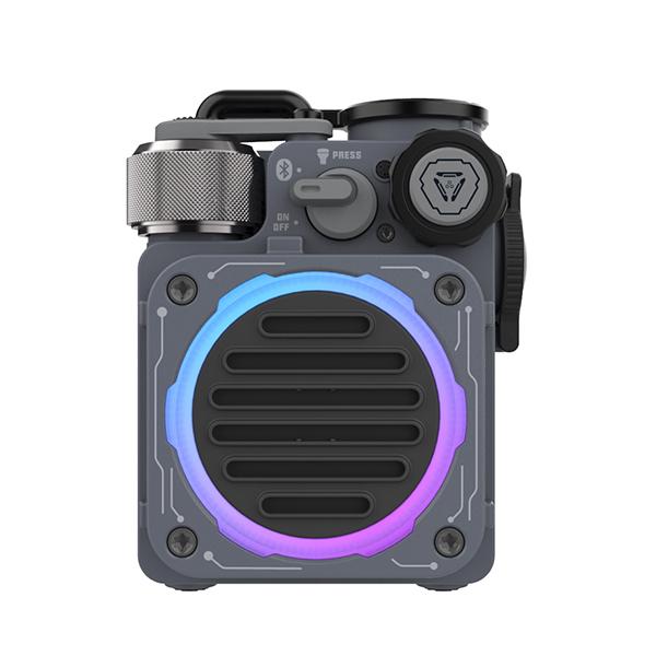 超目玉】【超目玉】MUZEN CYBER CUBE(ミューゼン サイバーキューブ)グレー MW-PVXLI_GY Bluetoothスピーカー コンパクト アウトドア IPX5防水 Type-C充電 スピーカー 国内正規品Scan-Speak Illuminator 12MU 8731T00 12cm ミッドウーファー「8Ω」(ペア) 12MU873