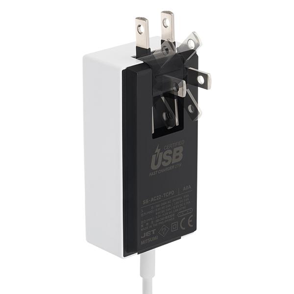 急速充電器 タイプc USB PD対応 USB Type-C(TM) ACアダプター SB-AC22-TCPD | SoftBank SELECTION | 03