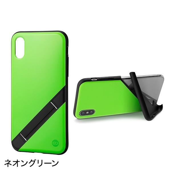 campino カンピーノ iphoneケース  OLE stand Basic for iPhone XR ネオンオレンジ ネコポス便配送｜ymobileselection｜09