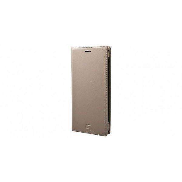 GRAMAS Italian Genuine Leather 91%OFF Book Taupe Case XZ3 期間限定特別価格 for Xperia