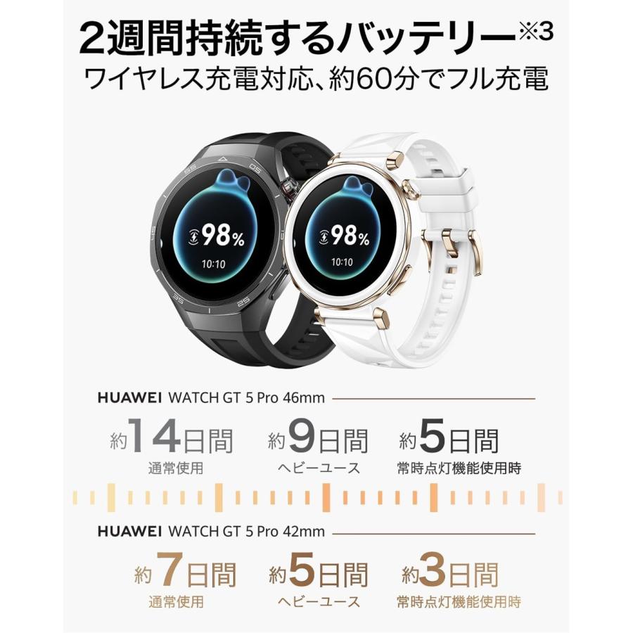Huawei WATCH GT5 PRO 42mm/Ceramic White : ソフトバンクセレクション