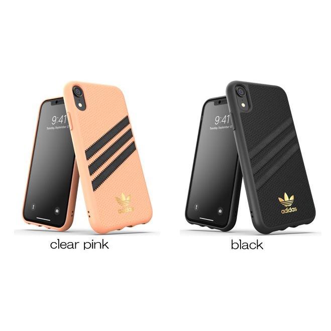 adidas OR Moulded case PU WOMEN for iPhoneXR clear pink｜ymobileselection｜09