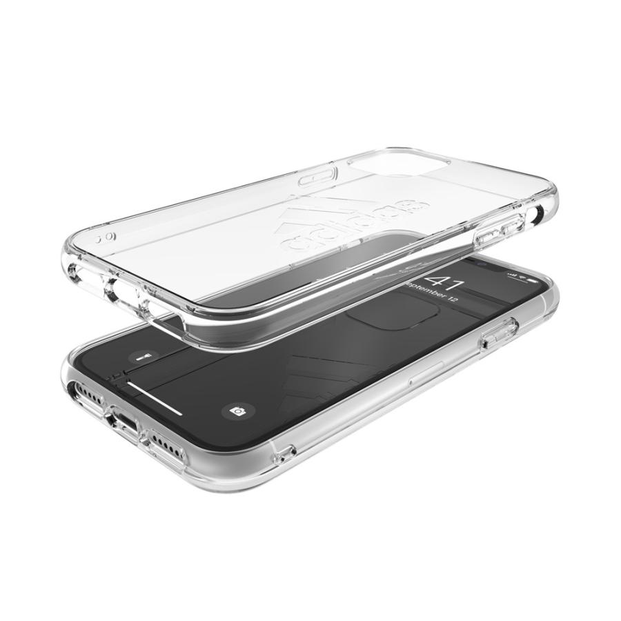 【アウトレット】adidas アディダス  iPhone 11 SP Protective Clear Case FW19 Clear big logo｜ymobileselection｜08